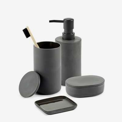 Bertrand Lejoly Dark Grey Cose Набор для ванной комнаты