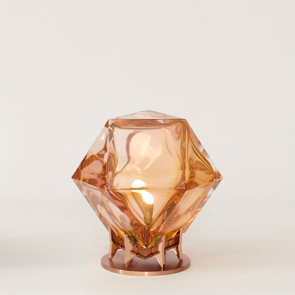Welles Glass Настольная лампа