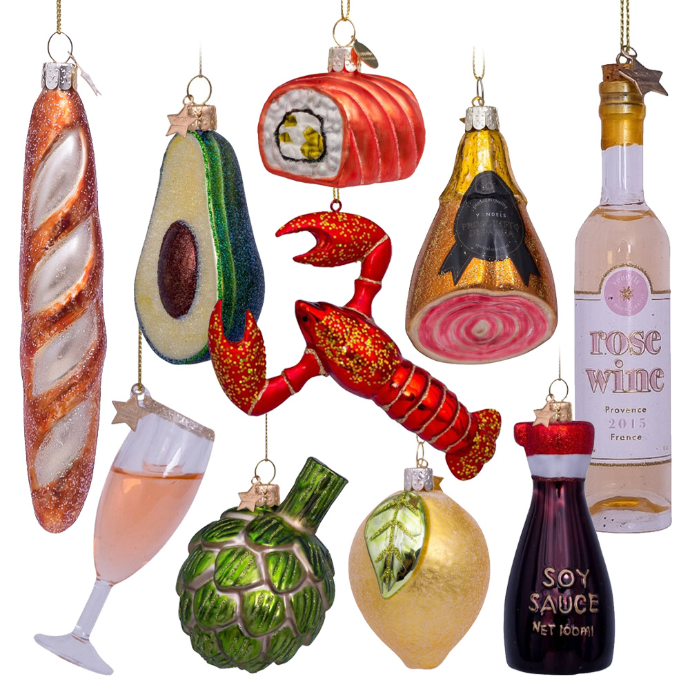 

Wine & Dine II Набор ёлочных игрушек 10 шт.