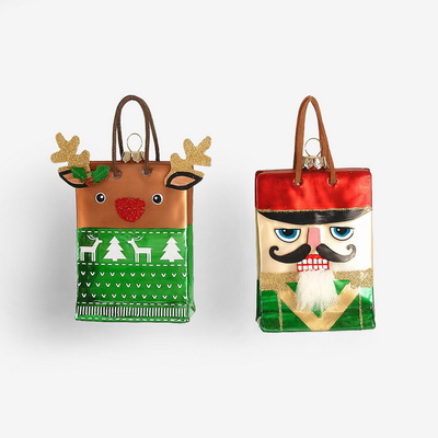 Deer & Nutcracker Набор ёлочных игрушек 2 шт.