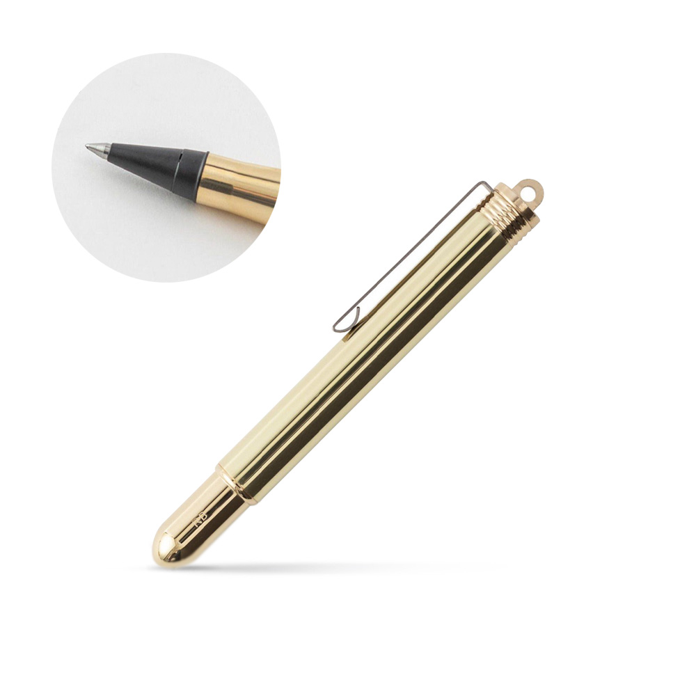 Brass Rollerball Ручка расчёска складная 20 10 × 2 5 см цвет чёрный