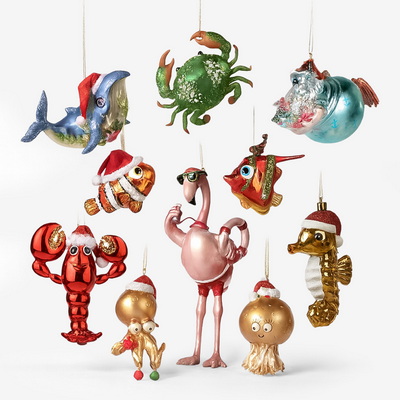 Fishmas I Набор ёлочных игрушек 10 шт.