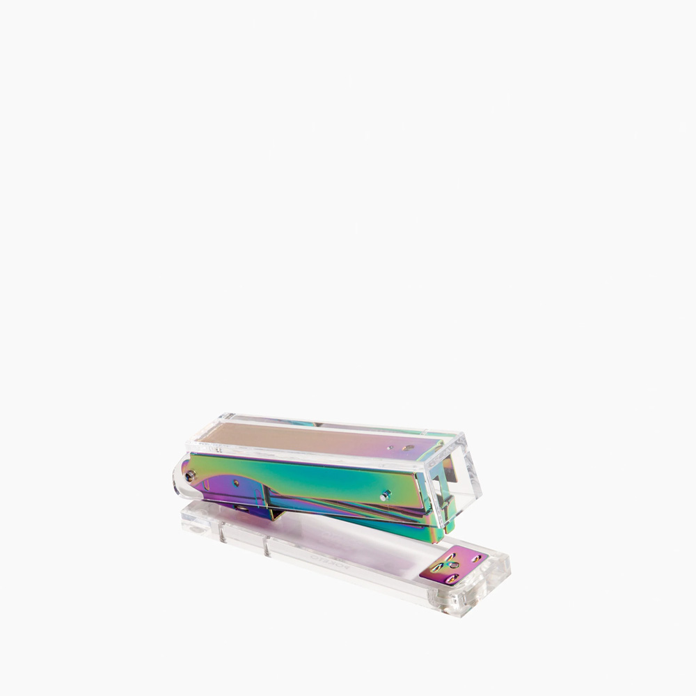 Acrylic Stapler Iridescent Степлер