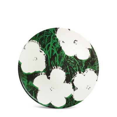 Andy Warhol Тарелка декоративная White Flowers Andy Warhol Тарелка декоративная White Flowers