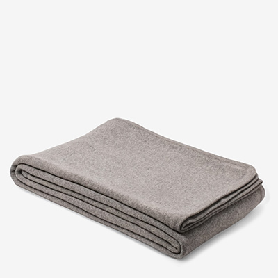 Плед серый Cashmere