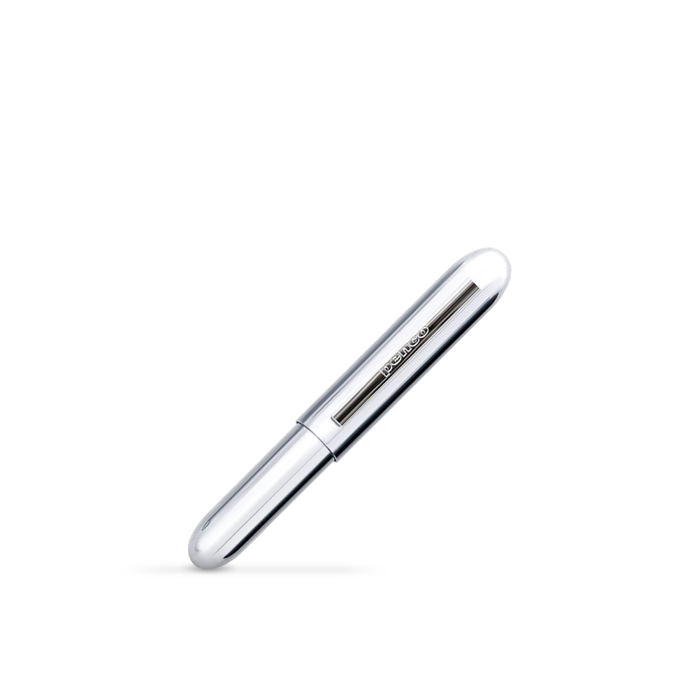 Bullet Silver Ручка ручка пластиковая с тиснением