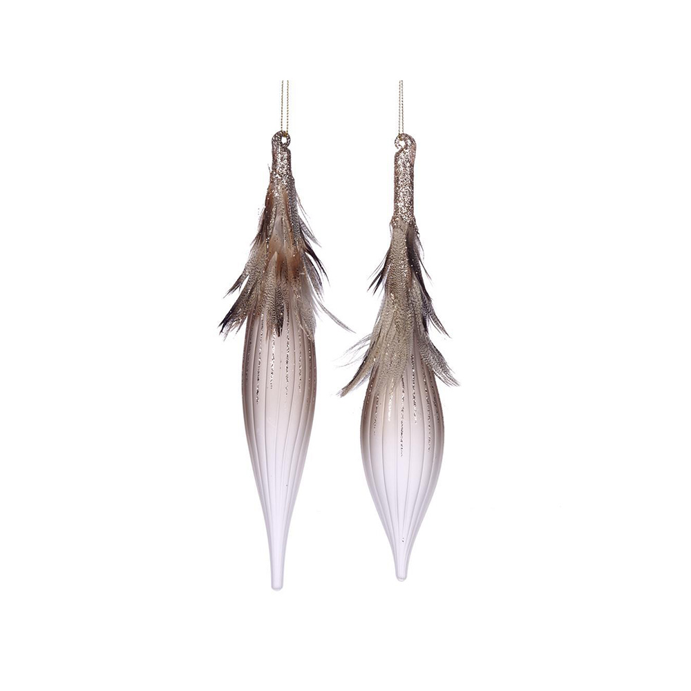 

Feather Drops Новогоднее украшение 2 шт.