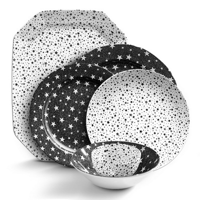 Midnight Sky Black Сервиз на 6 персон Midnight Sky Black Сервиз на 6 персон