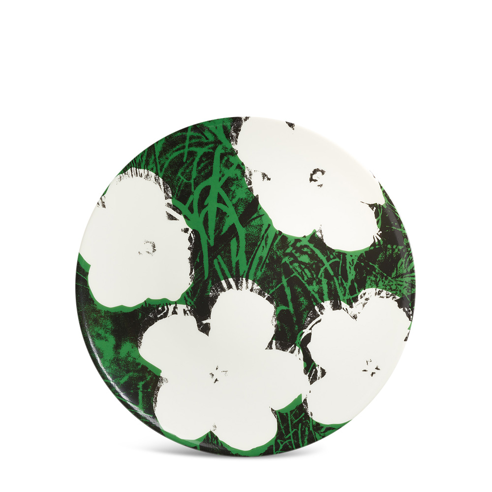 

Andy Warhol Тарелка декоративная White Flowers