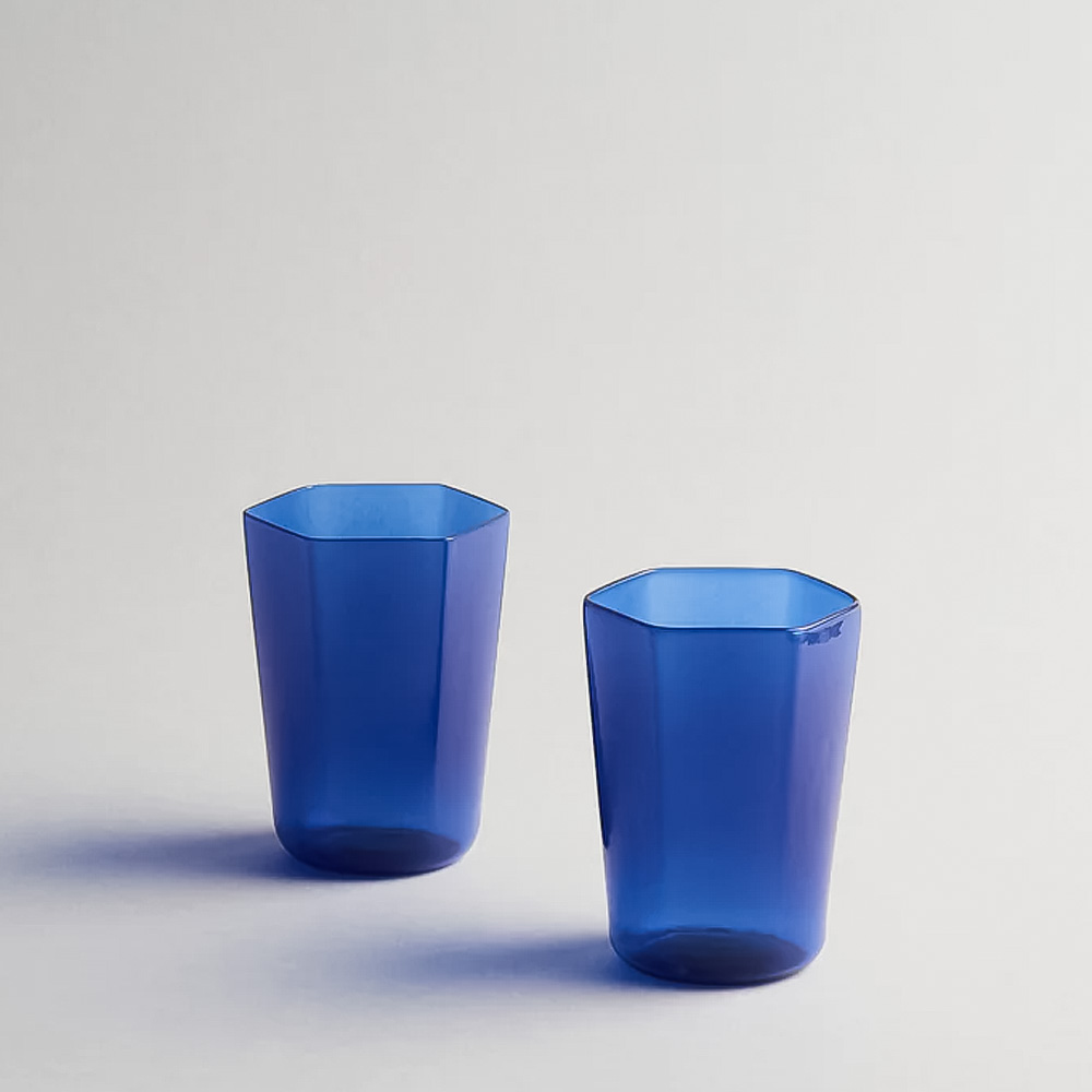 Nini Blue Стаканы 2 шт. одноразовые стаканы офисмаг