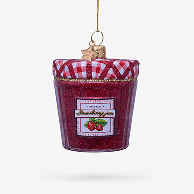 Игрушка ёлочная Strawberry Jam Jar