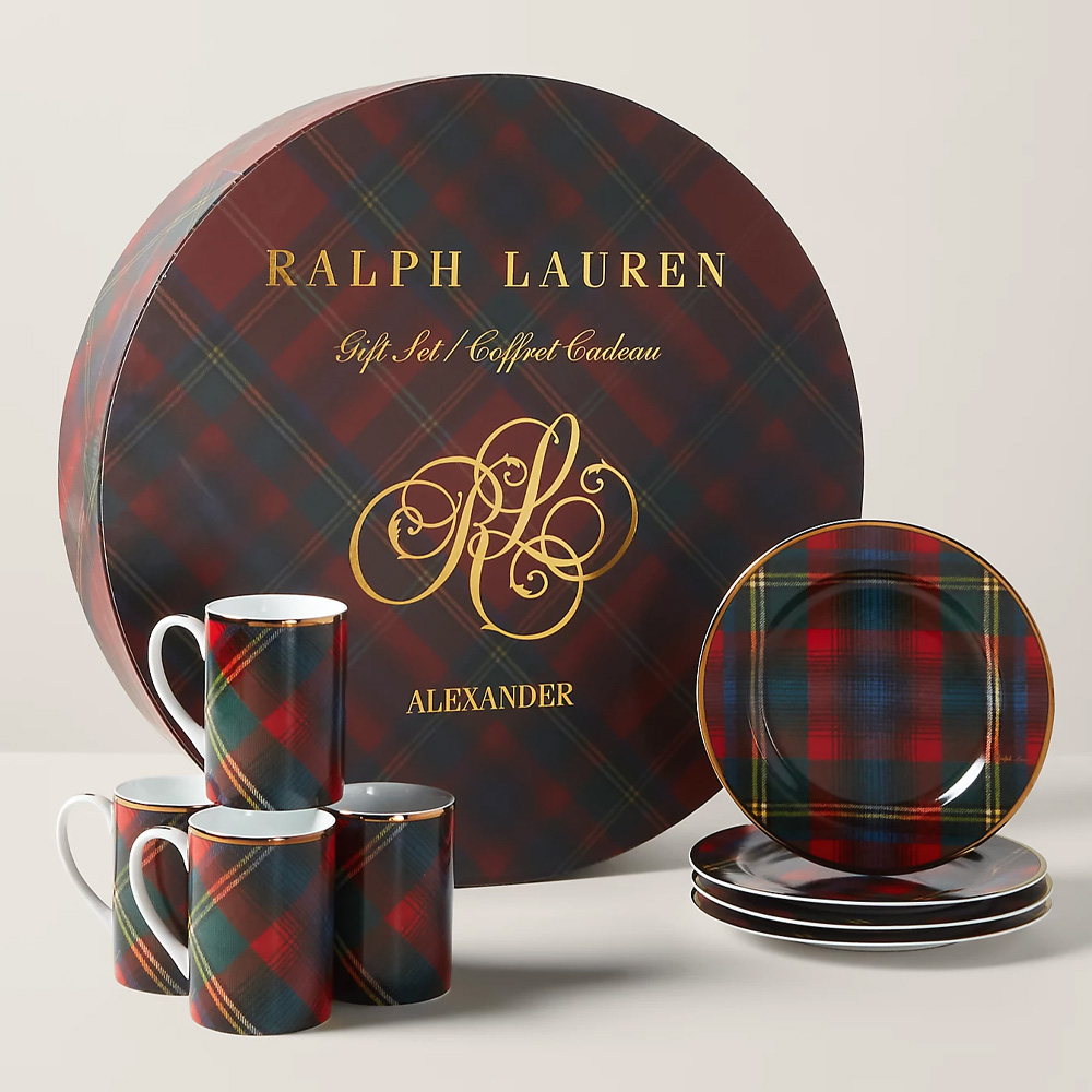 Alexander Набор тарелок и кружек на 4 персоны фотоальбом с наклейками в подарочной упаковке