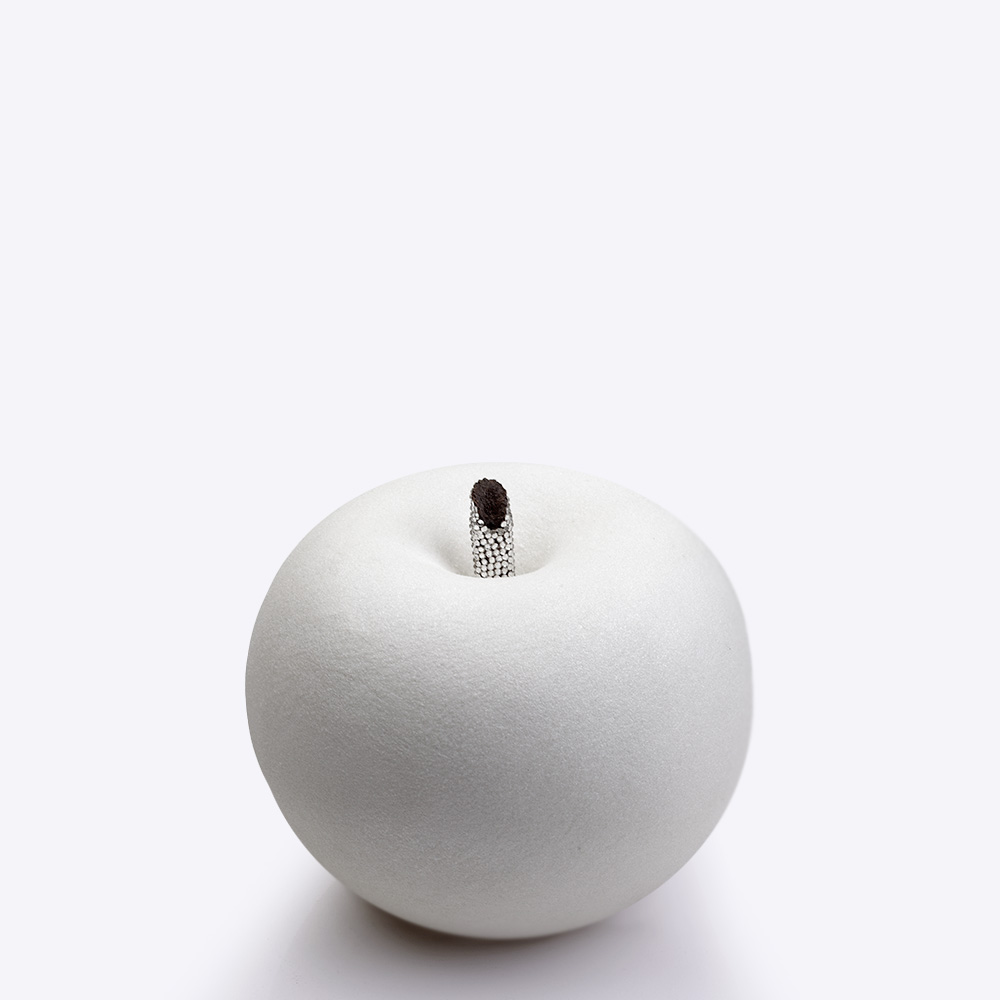 Apple Swarovski White Скульптура L лента для подвязки green apple