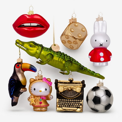 Mix by Vondels Набор ёлочных игрушек 8 шт.