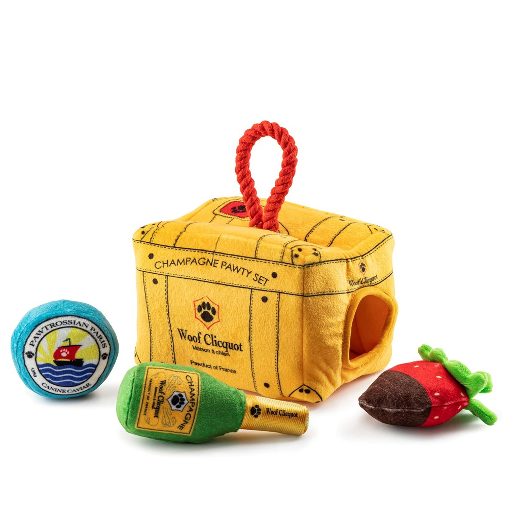 

Woof Clicquot Pawty Set Игрушка для собак