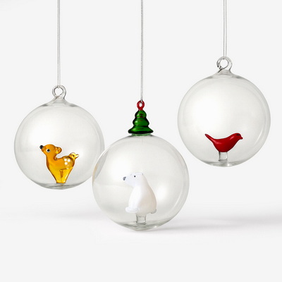 Woodland Tales I Набор ёлочных шаров 3 шт.