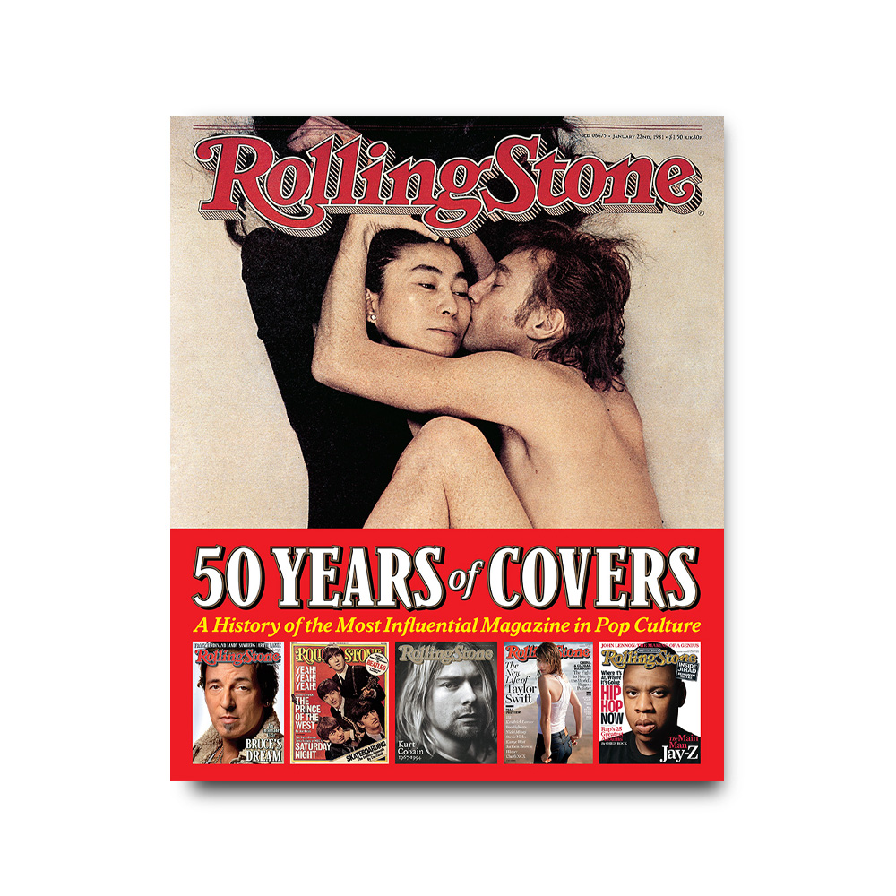 Rolling Stone 50 Years of Covers Книга ruca stone matone подставки под тарелки 2 шт