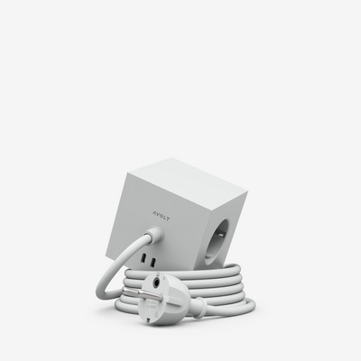 Square 1 Gotland Grey Удлинитель USB-С 1,8 м