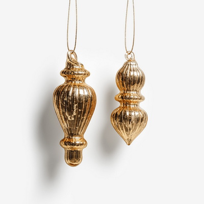 Gold Набор ёлочных игрушек 2 шт.