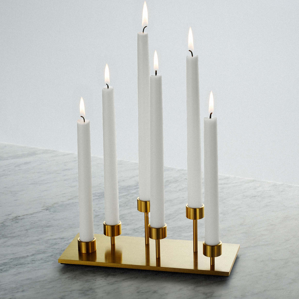 

Machined Brass Подсвечник