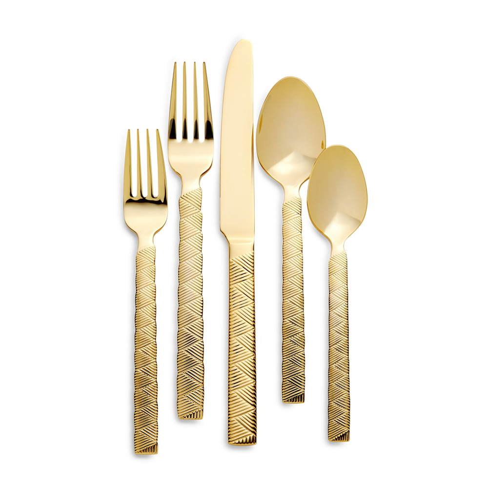 

Cairo Gold Столовые приборы на 6 персон