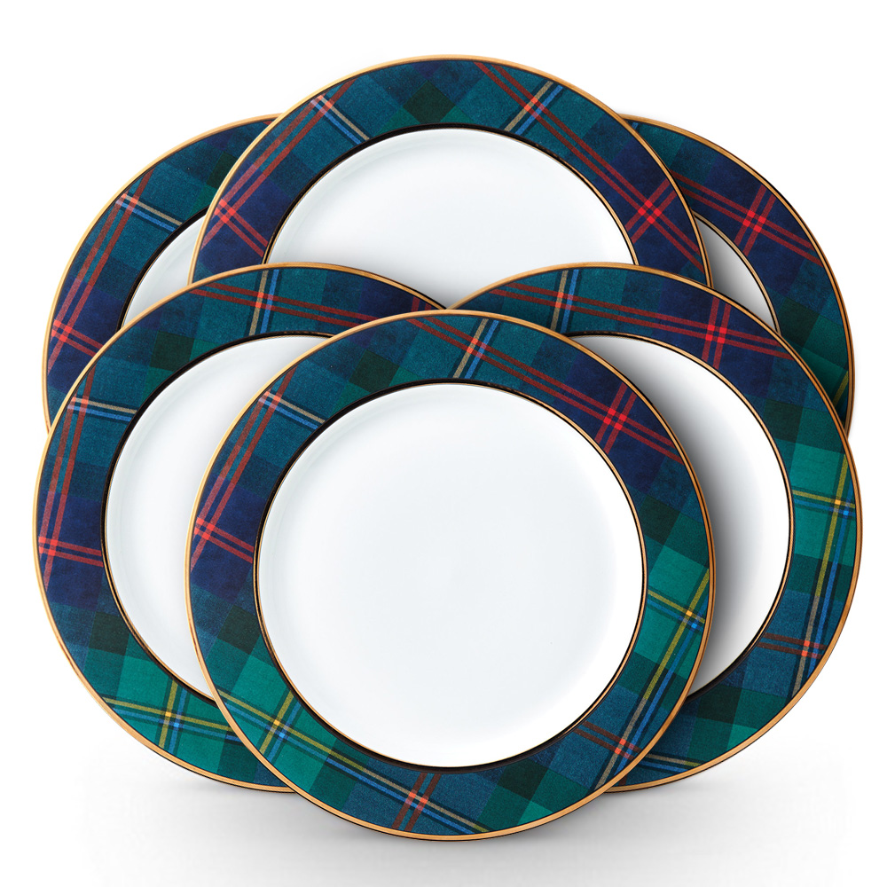 Wexford Набор обеденных тарелок на 6 персон часы настенные серия классика плавный ход d 24 см