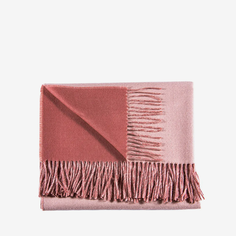 Vintage Pink-Powder Pink Плед rl flag плед
