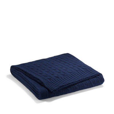 Cable Polo Navy Плед Cable Polo Navy Плед