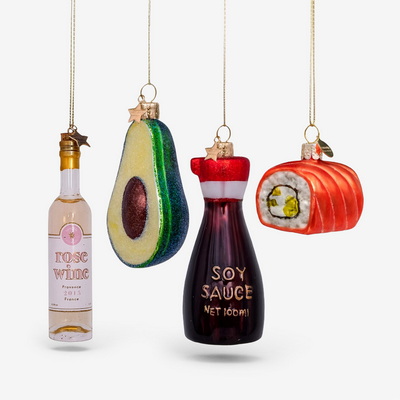 Gourmet III Набор ёлочных игрушек 4 шт.