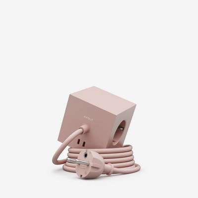 Square 1 Old Pink Удлинитель USB-С 1,8 м