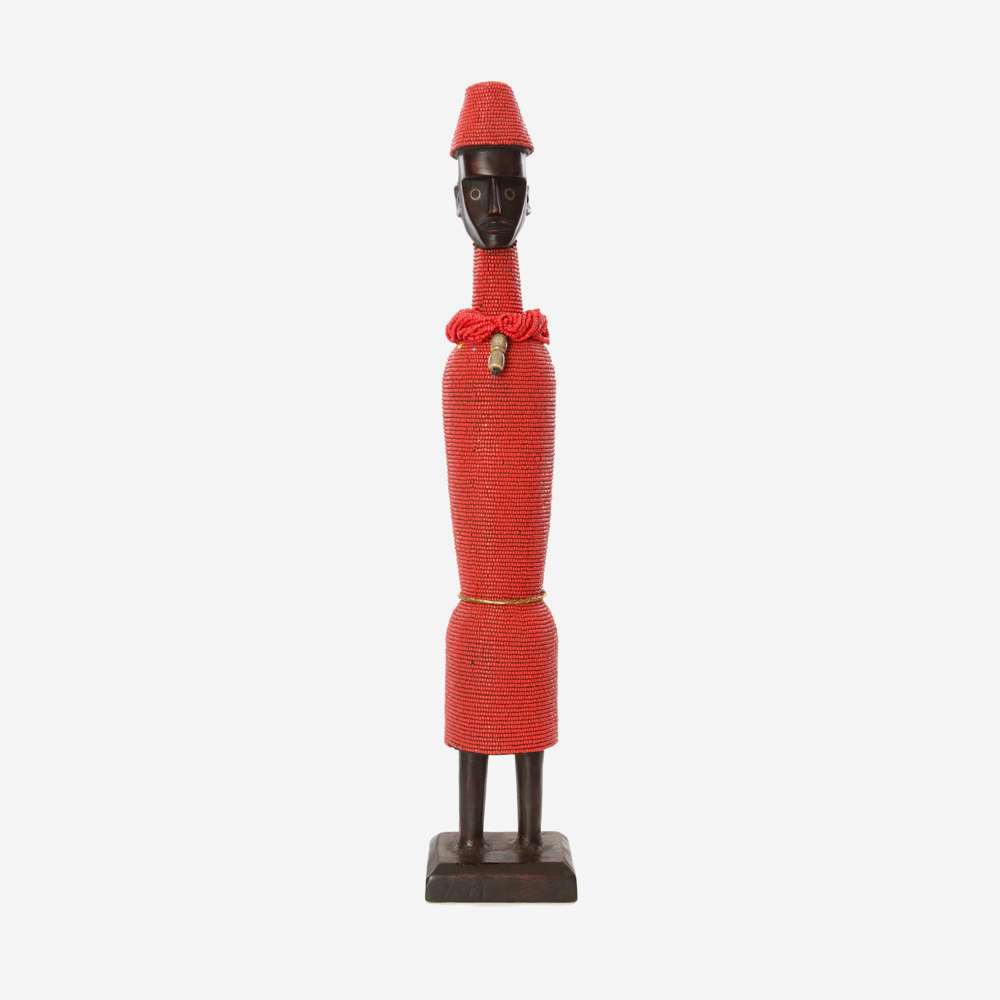 Namji Doll Red Скульптура 61 см African Modern - фото 1