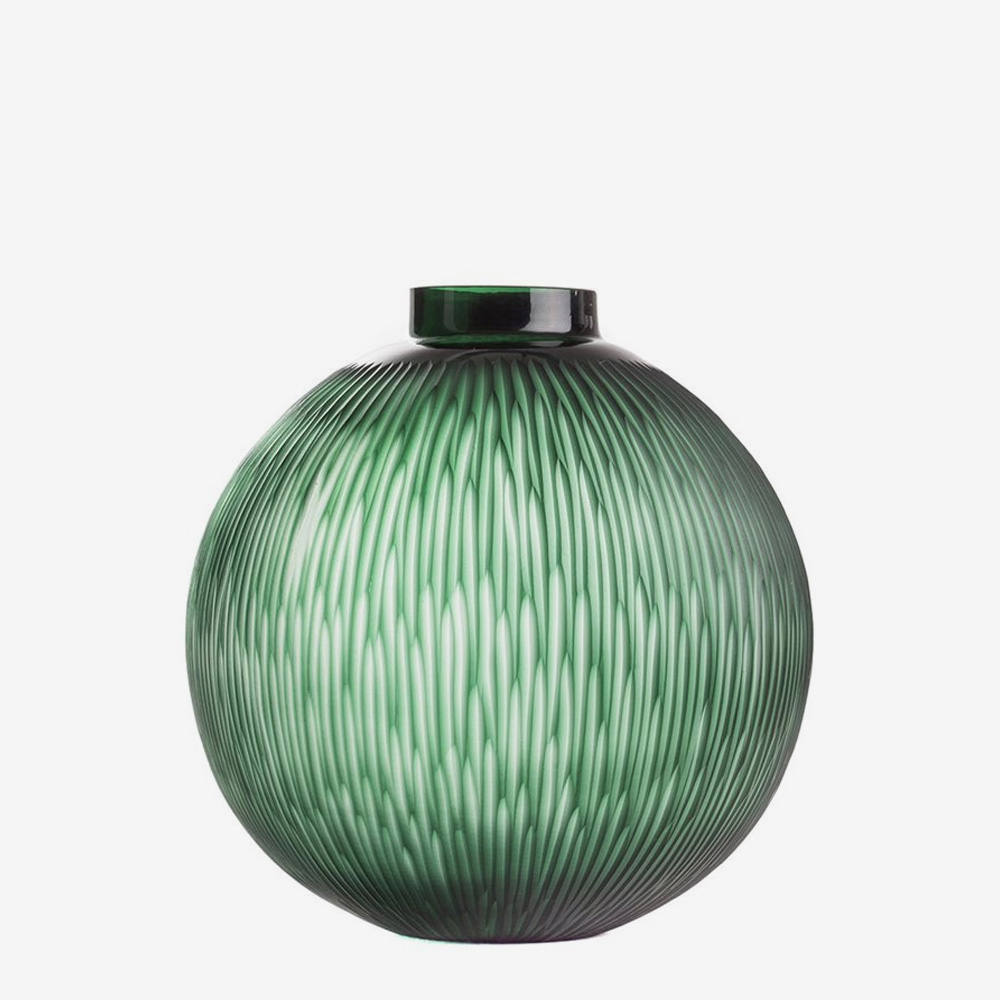 Stalagmite Green Ваза L ontwerpduo novecento ваза
