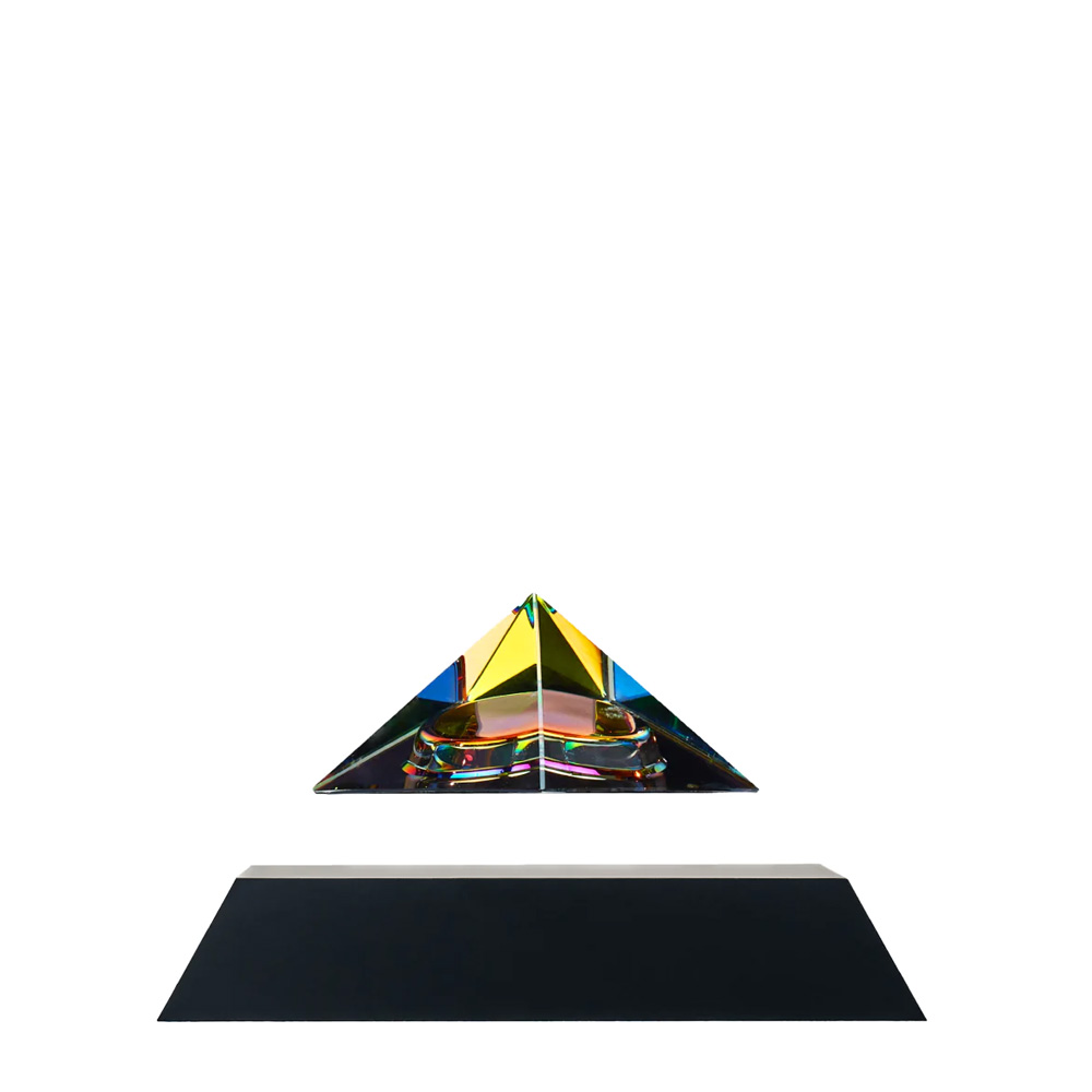 Py Black/Iridescent Пирамида левитирующая пирамида из шунгита 5 см неполированная