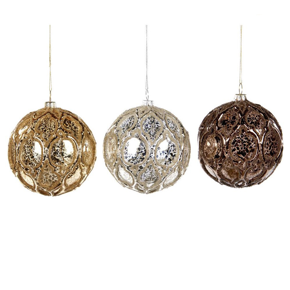 

Metal ball Новогоднее украшение 3 шт.