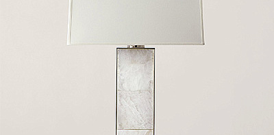 Ellis Polised Nickel Настольная лампа