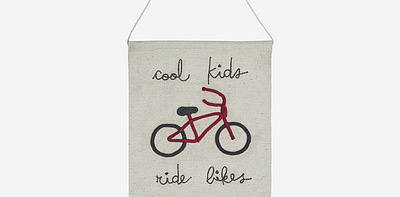 Cool Kids Ride Bikes Органайзер настенный