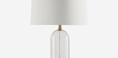 Murano Glass and Bronzino Настольная лампа