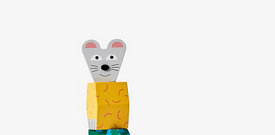 Block Party Mouse Игрушка