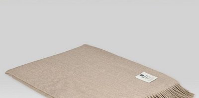 Alpaca Almond Плед