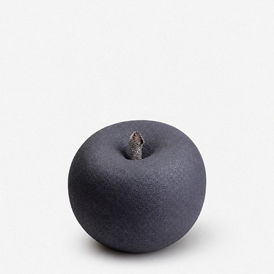 Скульптура Apple Swarovski Gray L