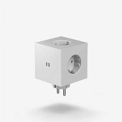 Разветвитель серый Square 2 USB-С