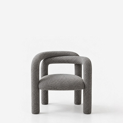 Кресло Tubo Lounge Off-White