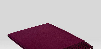 100% Pure Cashmere Claret Плед