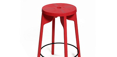 Tattoo Carved Барный табурет H60