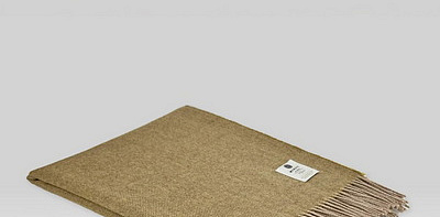 Alpaca Olive Плед