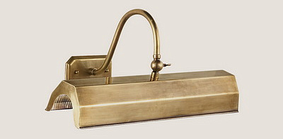 Willoughby Medium Brass Подсветка для картин