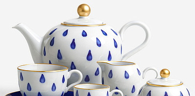 Atlantico Чайно-кофейный сервиз на 6 персон