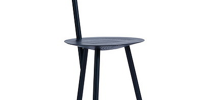 Spade Ash Stained Navy Blue Стул