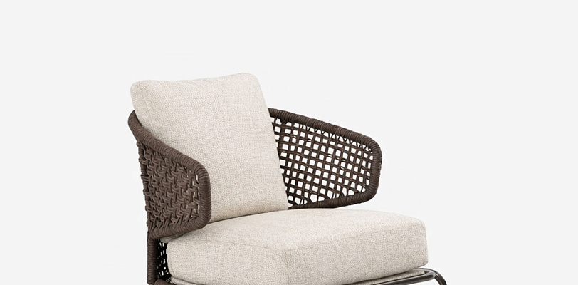 Aston Сord Arm Ecru Кресло