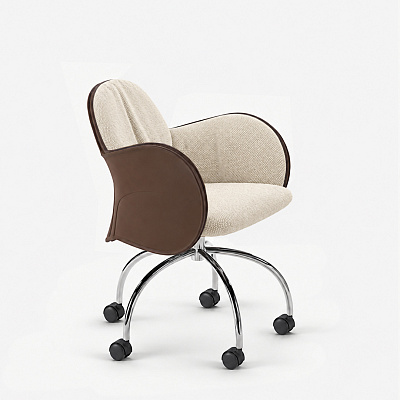 Стул Incisa Swivel Boston Naturale